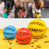 New Pet Toys 5CM Dog Toys Interactive Elasticity Ball Natural Rubber Leaking Ball Tooth Clean Ball freeshipping - FirstSightStore