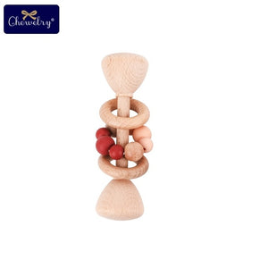 Personalised Wooden Rattle