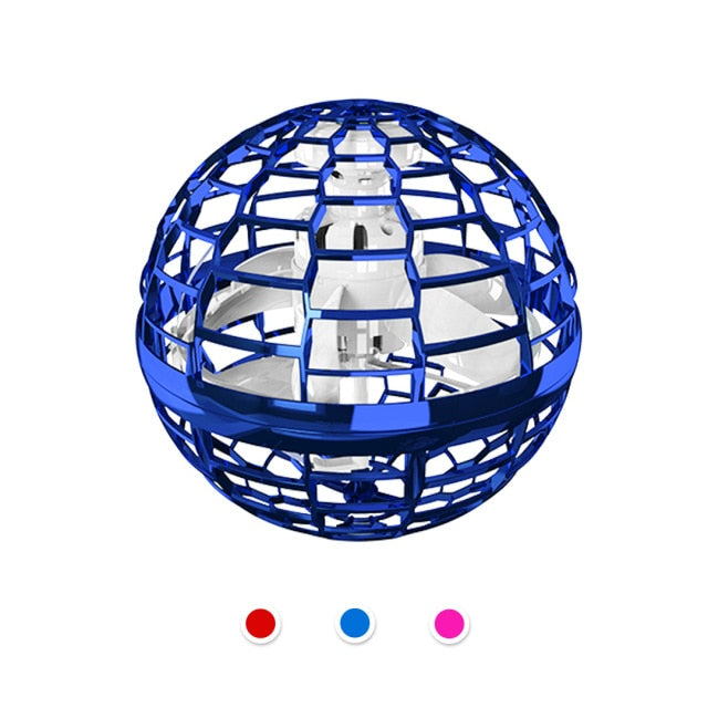 [ORIGINAL] Flying Ball Spinner Toy Hand Controlled Drone Helicopter 360° Rotating Mini UFO With Light freeshipping - FirstSightStore