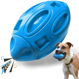 Squeaky Dog Toys for Aggressive Chewers Rubber Puppy Chew Ball  Almost Indestructible and Durable Pet Toy Dog Ball Toy freeshipping - FirstSightStore