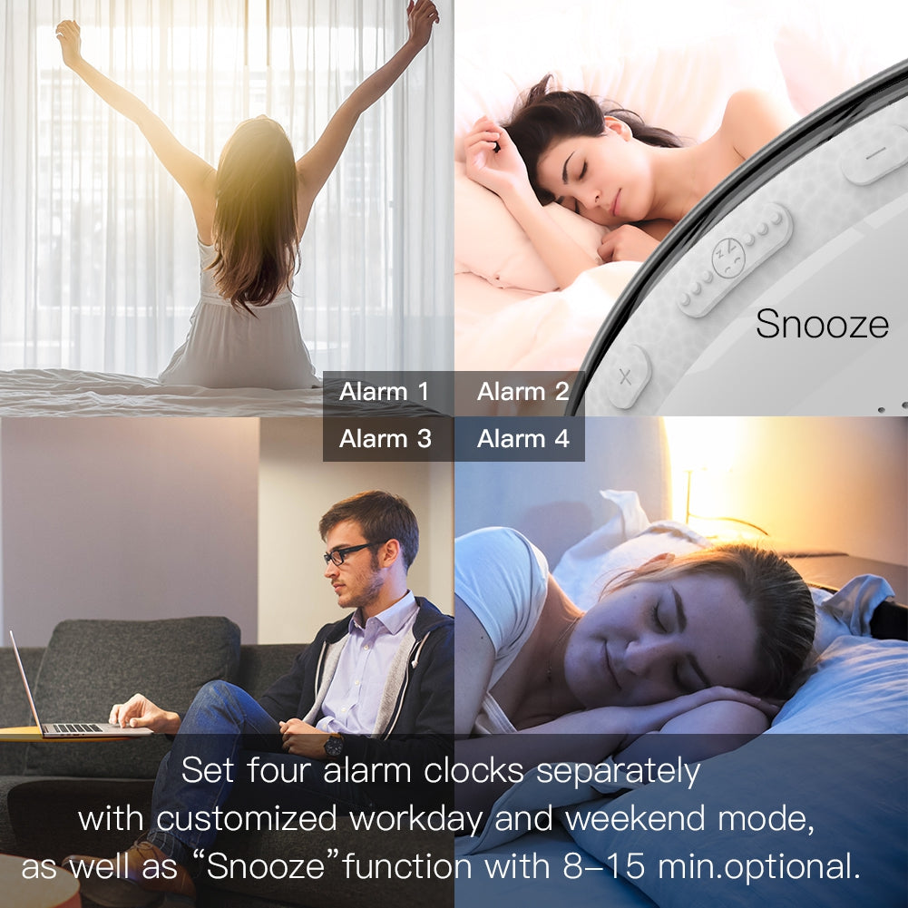 Wake Up Light Workday Alarm Clock freeshipping - FirstSightStore