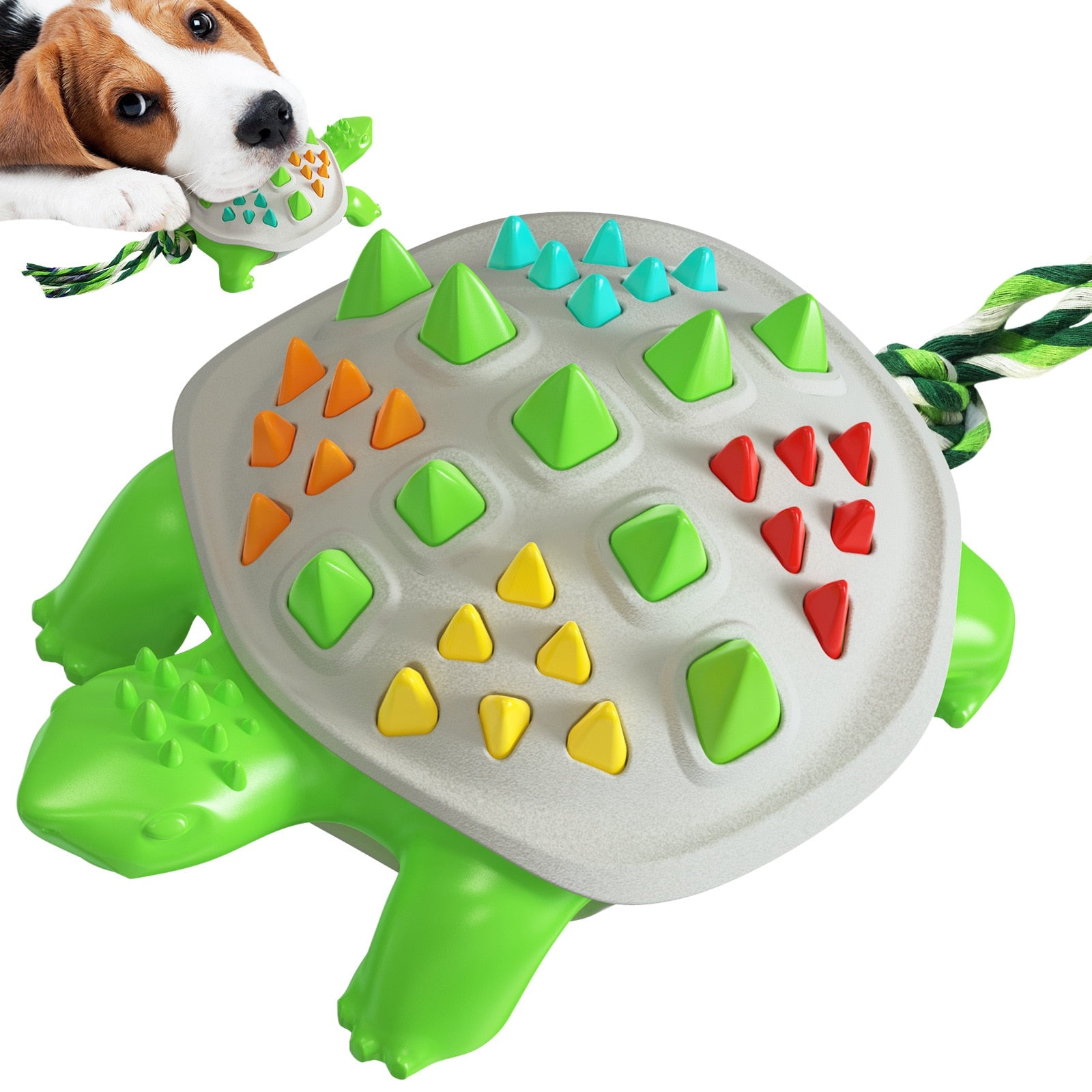 Pet Supplies Colorful Crocodile Turtle Dog Chew Toy freeshipping - FirstSightStore